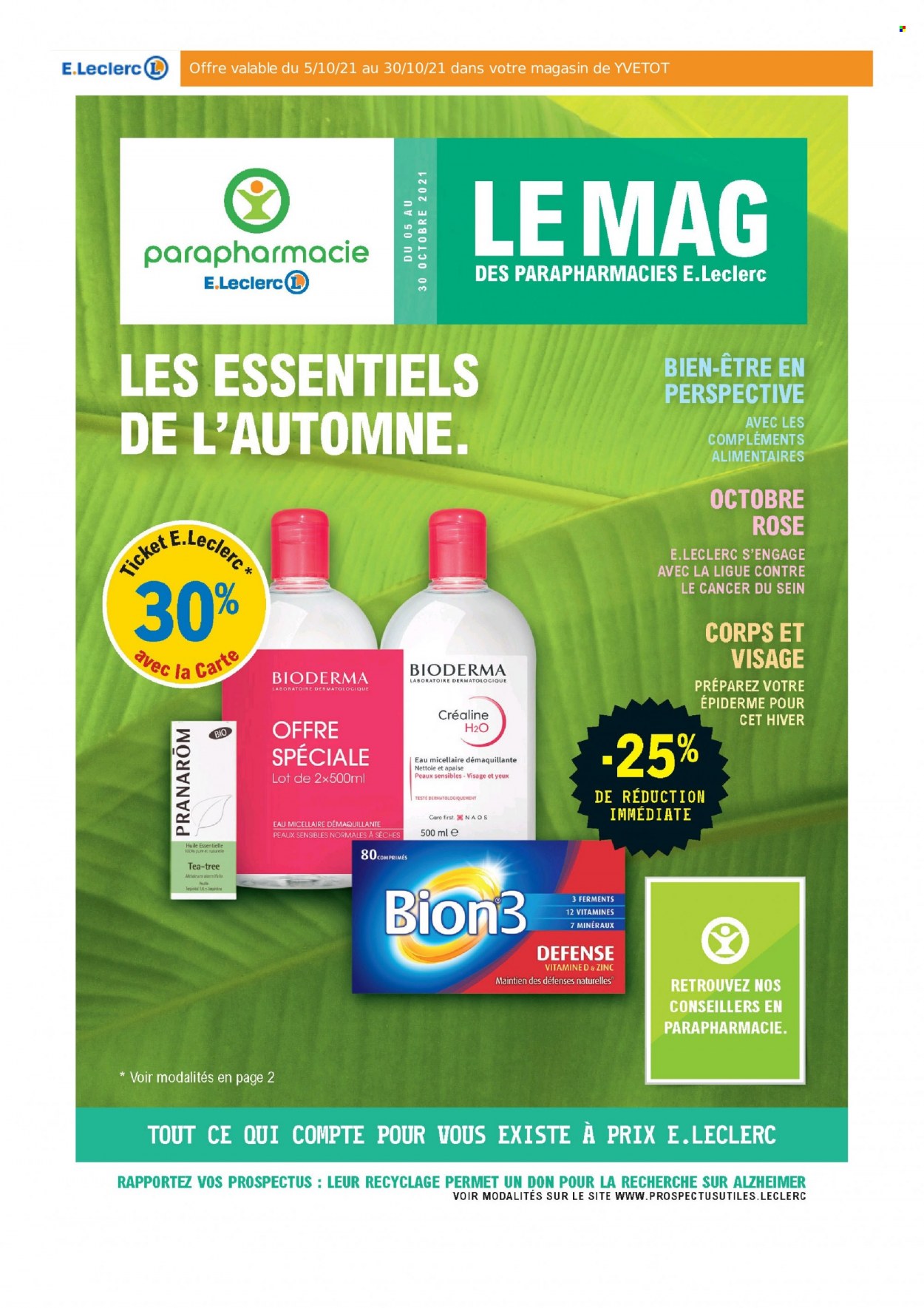 Catalogue E.Leclerc. Page 1