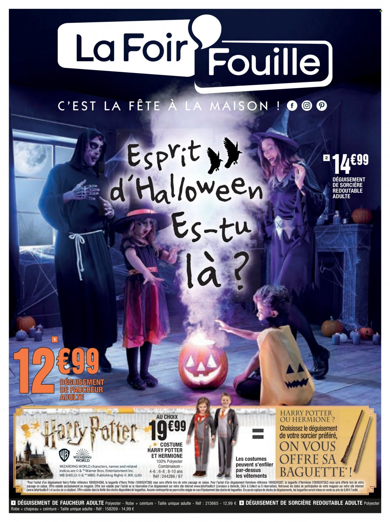Catalogue La Foir'Fouille - 04/10/2021 - 10/10/2021. Page 1