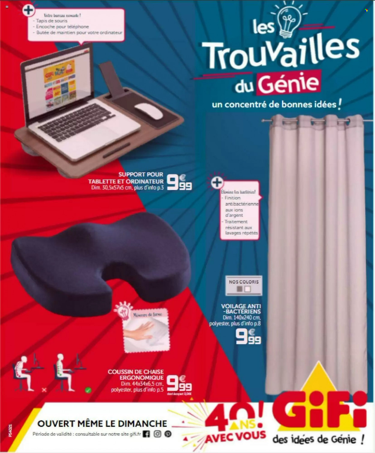Catalogue GiFi - 05/10/2021 - 18/10/2021. Page 1