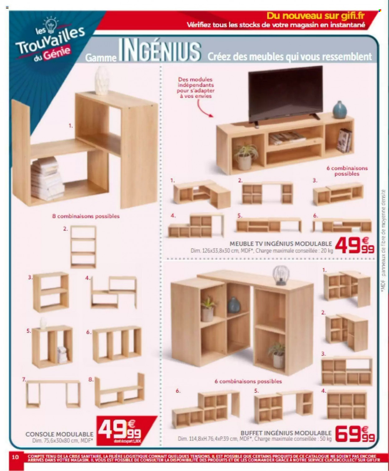 Catalogue GiFi - 05/10/2021 - 18/10/2021. Page 10