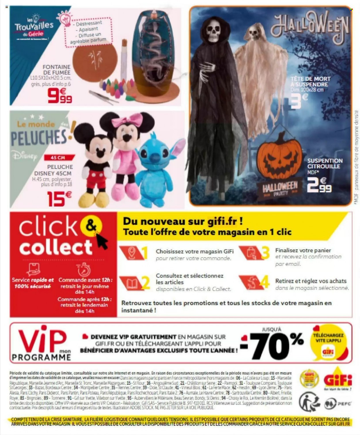 thumbnail - Catalogue GiFi - 05/10/2021 - 18/10/2021 - Produits soldés - panier, Disney, peluche. Page 40.