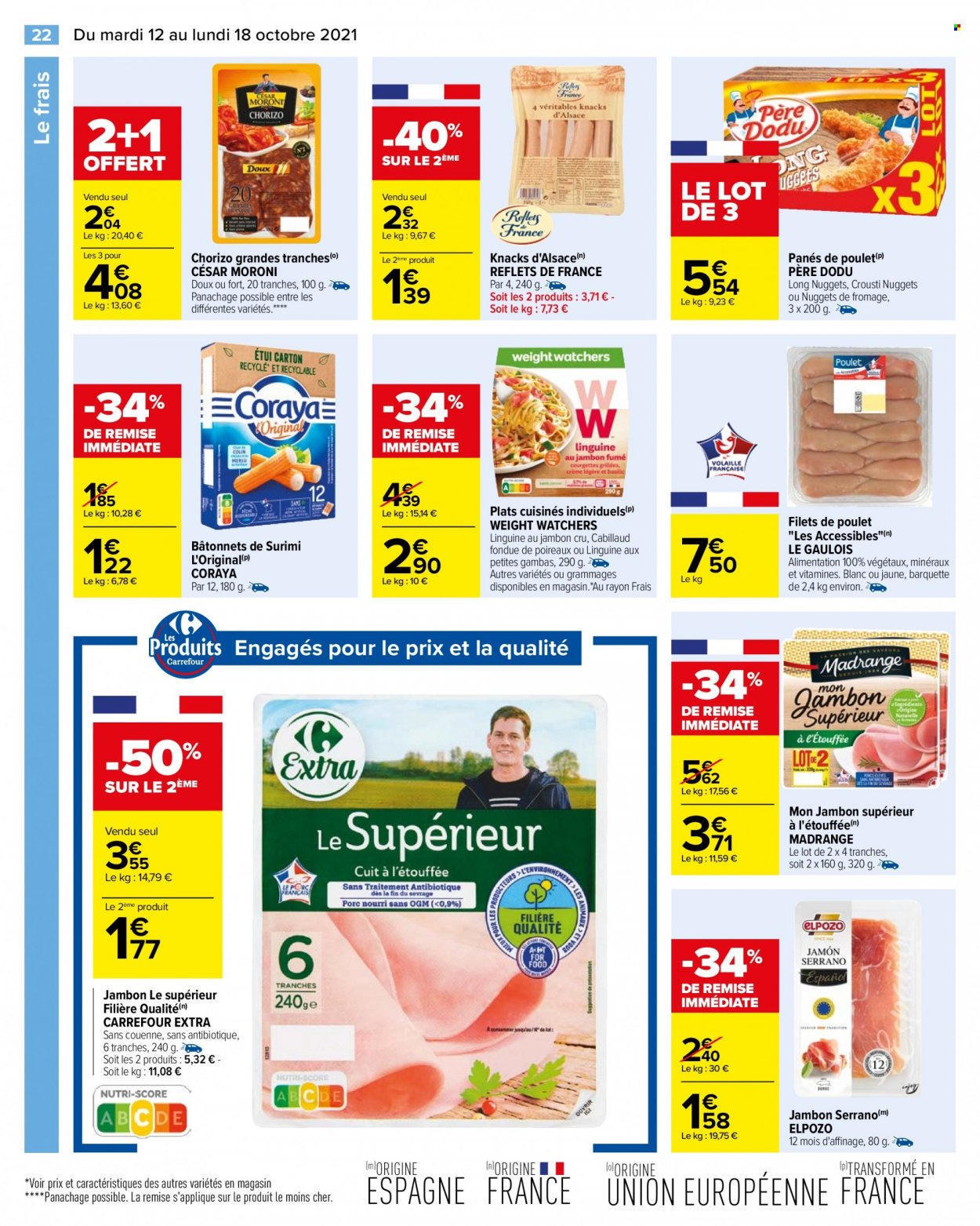 Catalogue Carrefour Hypermarchés - 12/10/2021 - 18/10/2021. Page 22