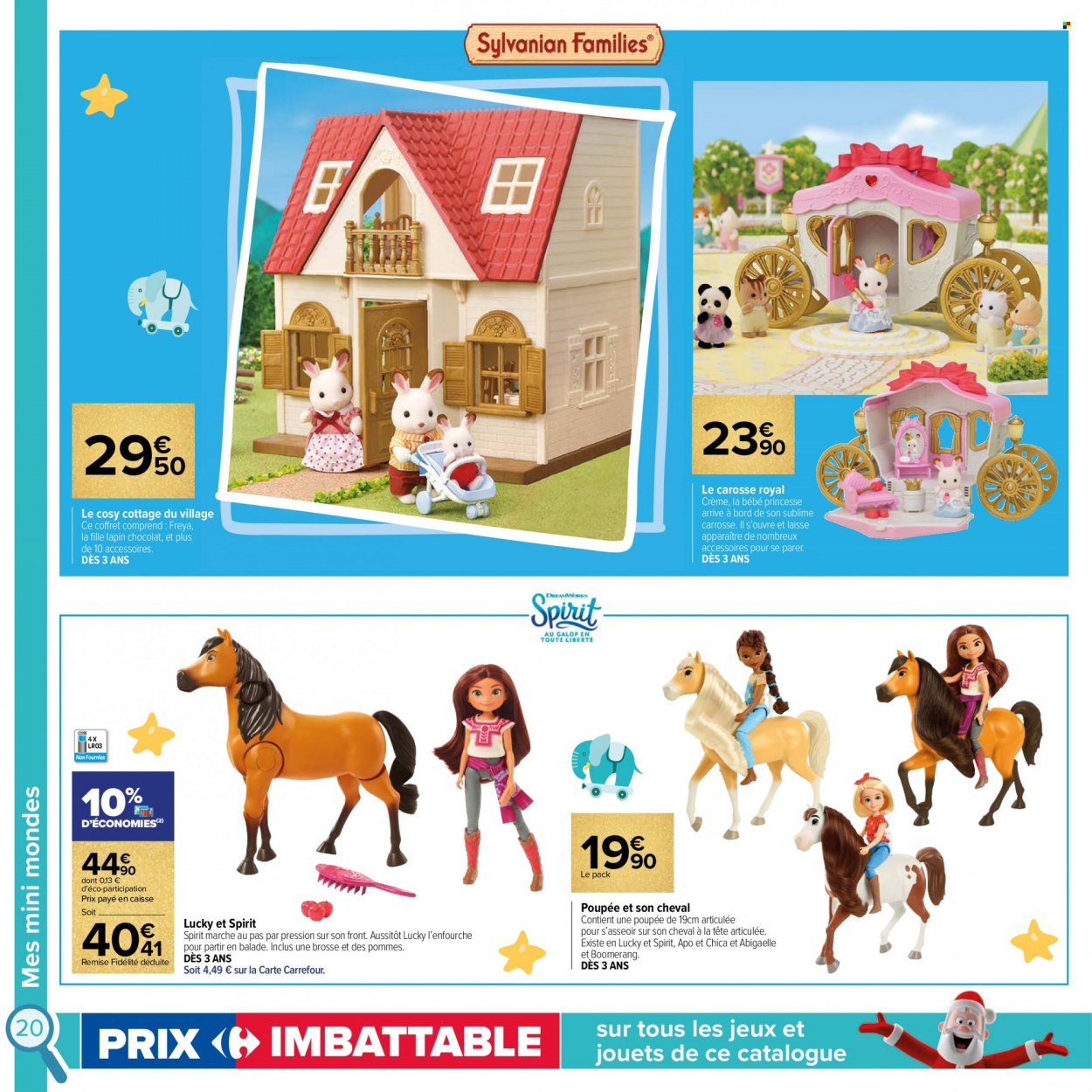 thumbnail - Catalogue Carrefour Hypermarchés - 12/10/2021 - 01/12/2021 - Produits soldés - chocolat, poupée. Page 20.