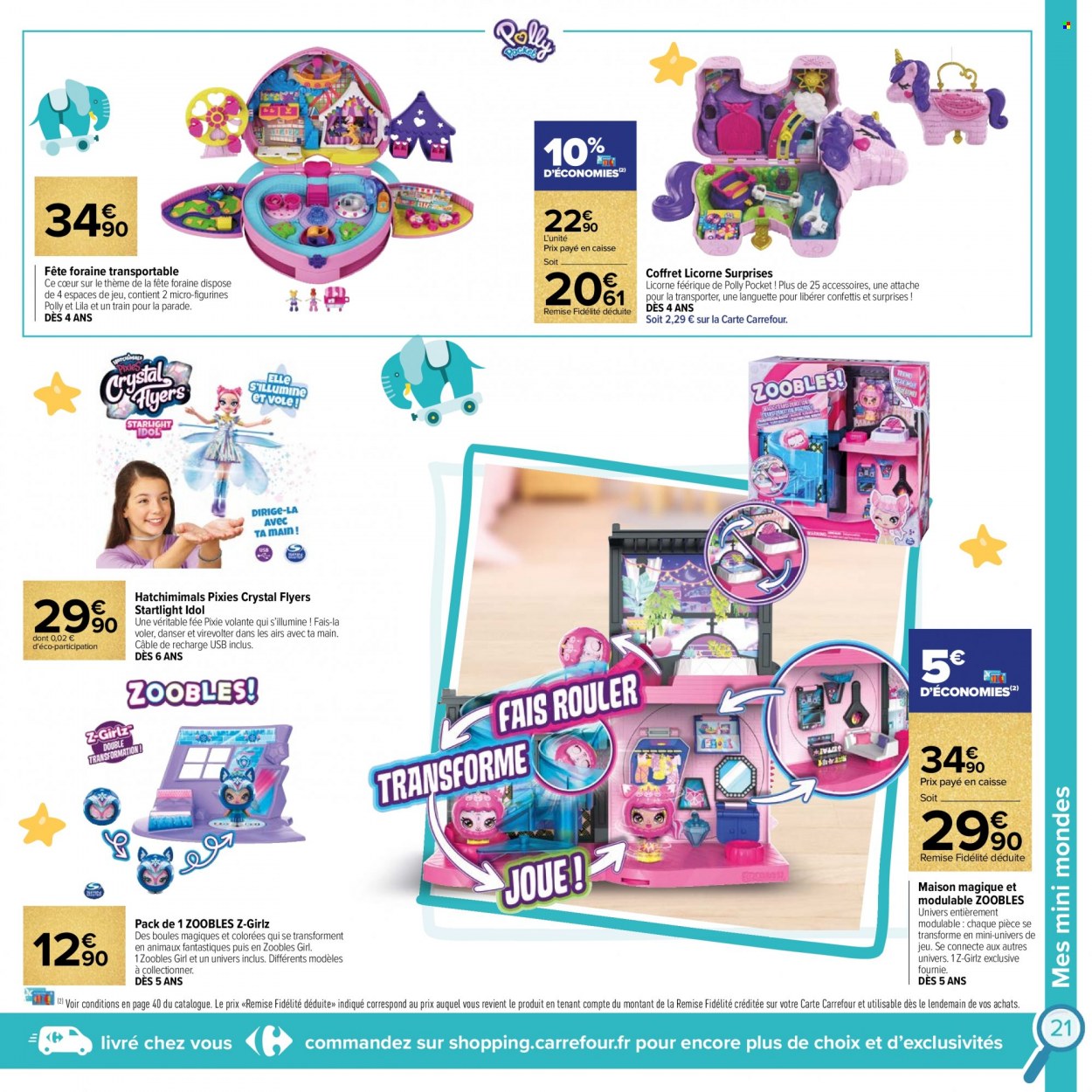 Catalogue Carrefour Hypermarchés - 12/10/2021 - 01/12/2021. Page 21