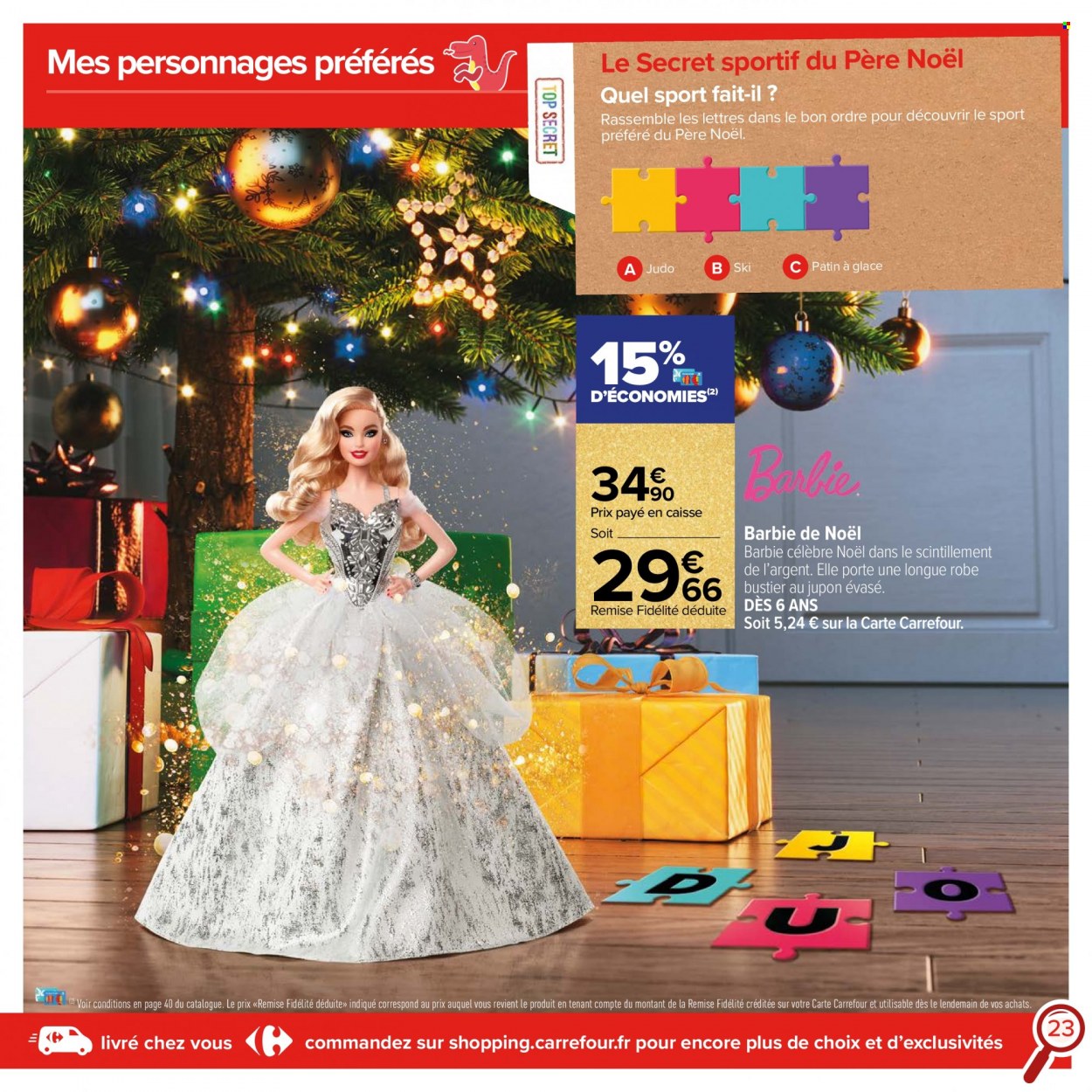 Catalogue Carrefour Hypermarchés - 12/10/2021 - 01/12/2021. Page 23