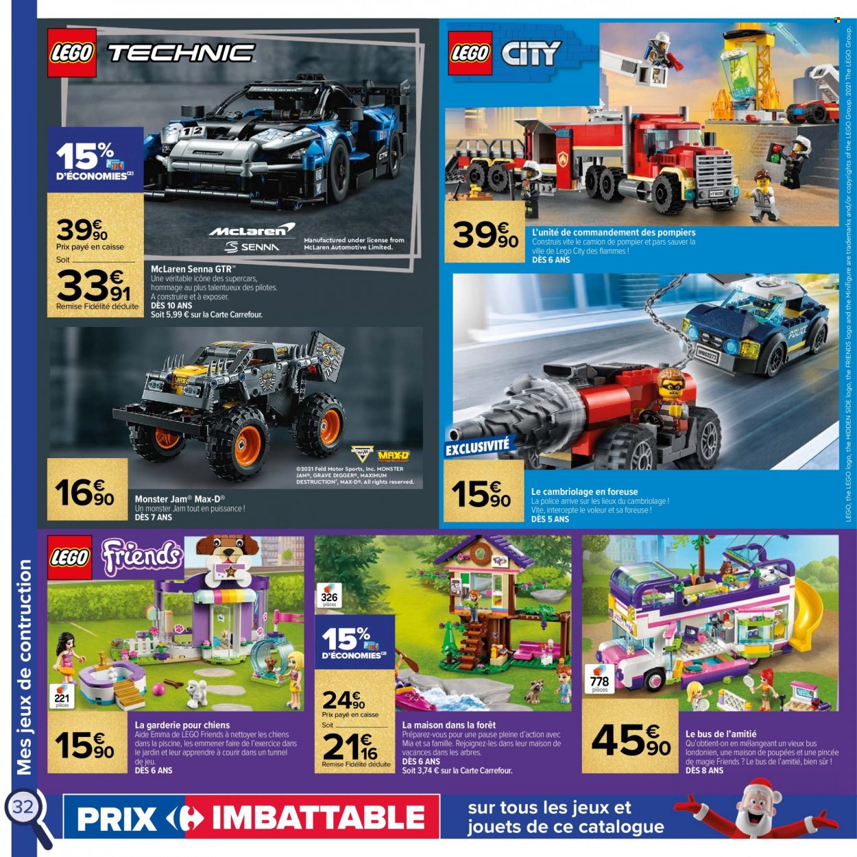 Catalogue Carrefour Hypermarchés - 12/10/2021 - 01/12/2021. Page 32