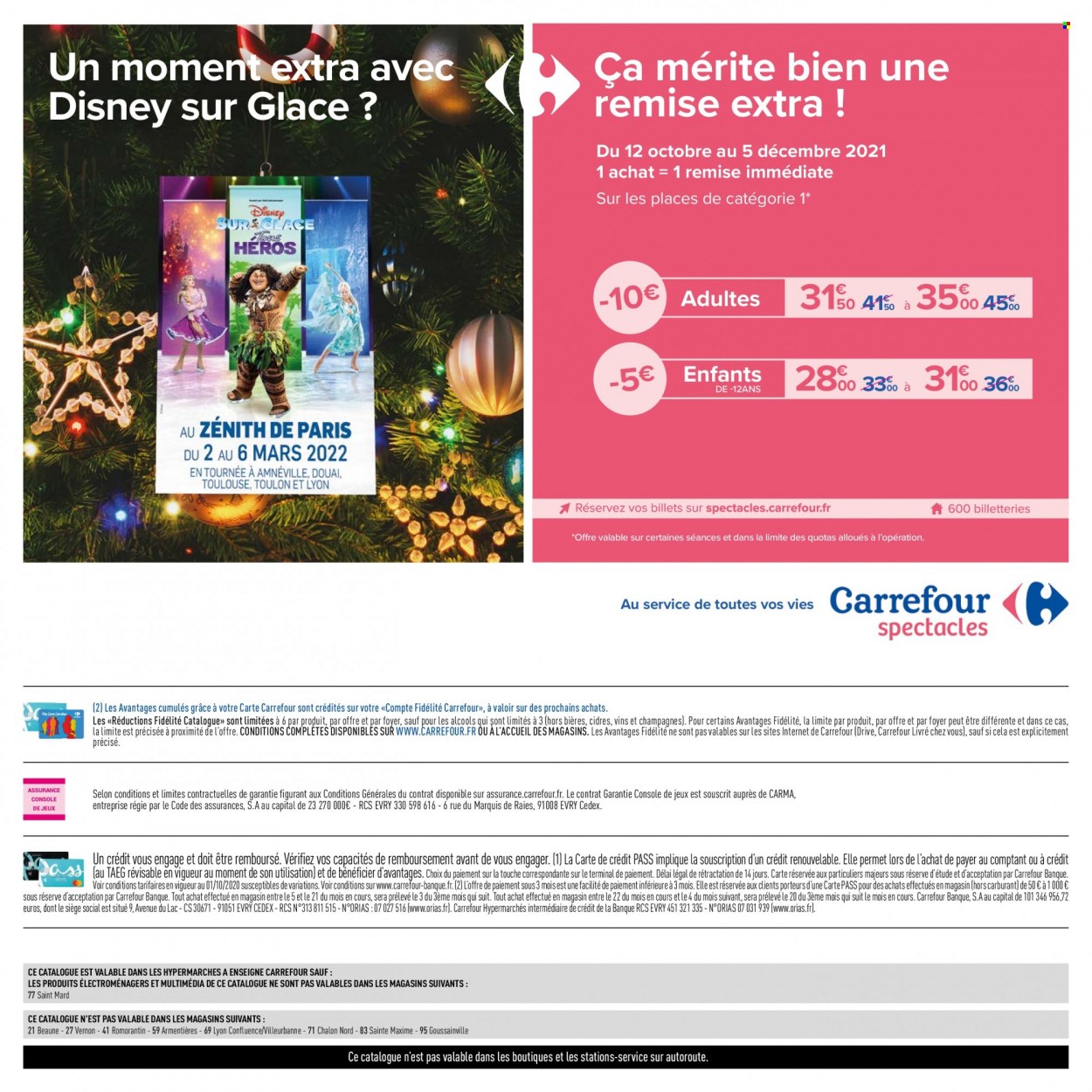 Catalogue Carrefour Hypermarchés - 12/10/2021 - 01/12/2021. Page 40