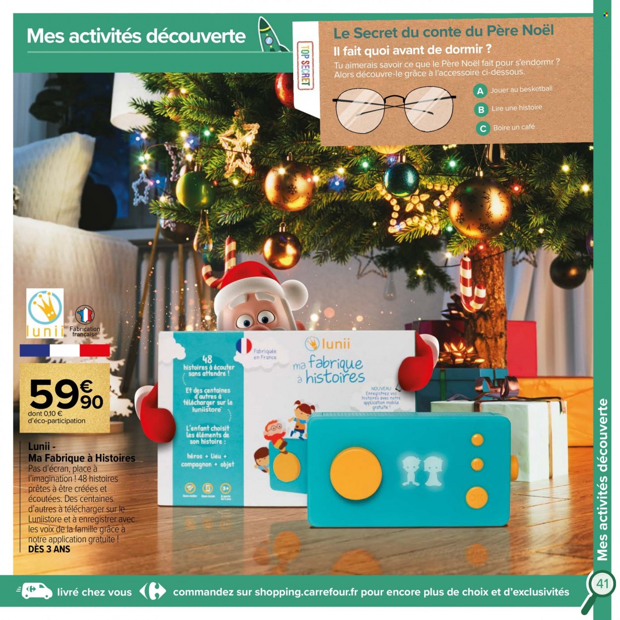 Catalogue Carrefour Hypermarchés - 12/10/2021 - 01/12/2021. Page 41