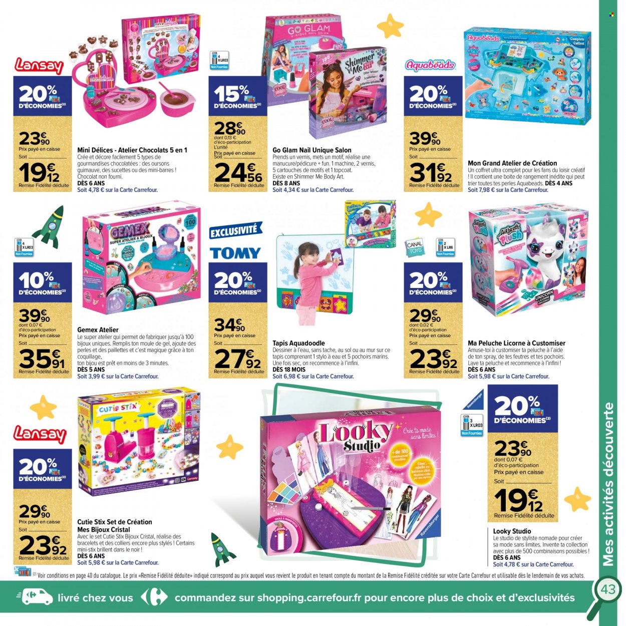 Catalogue Carrefour Hypermarchés - 12/10/2021 - 01/12/2021. Page 43