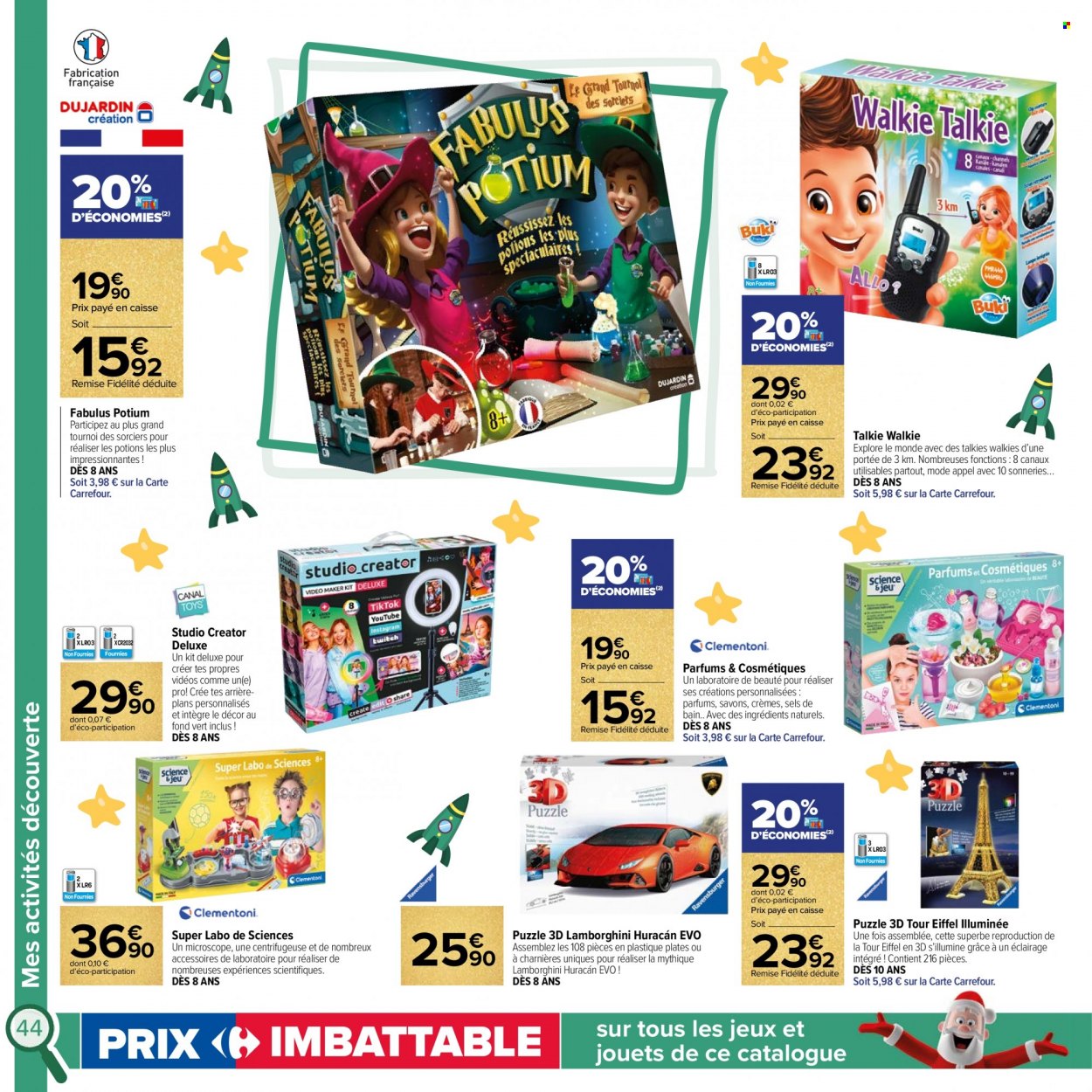 Catalogue Carrefour Hypermarchés - 12/10/2021 - 01/12/2021. Page 44