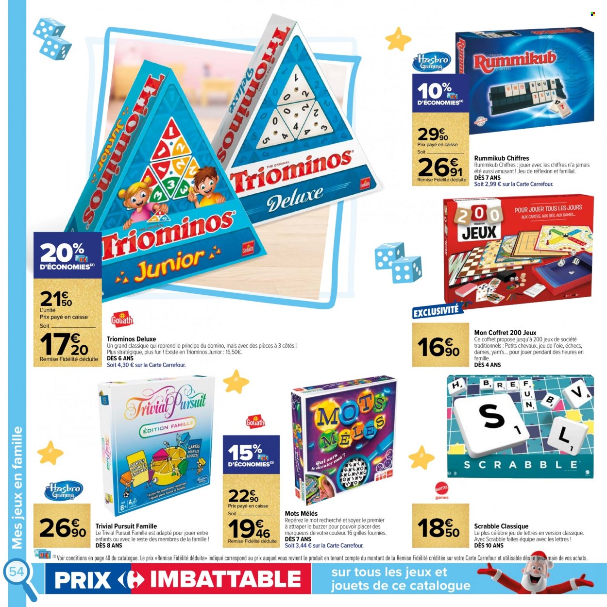 Catalogue Carrefour Hypermarchés - 12/10/2021 - 01/12/2021. Page 54