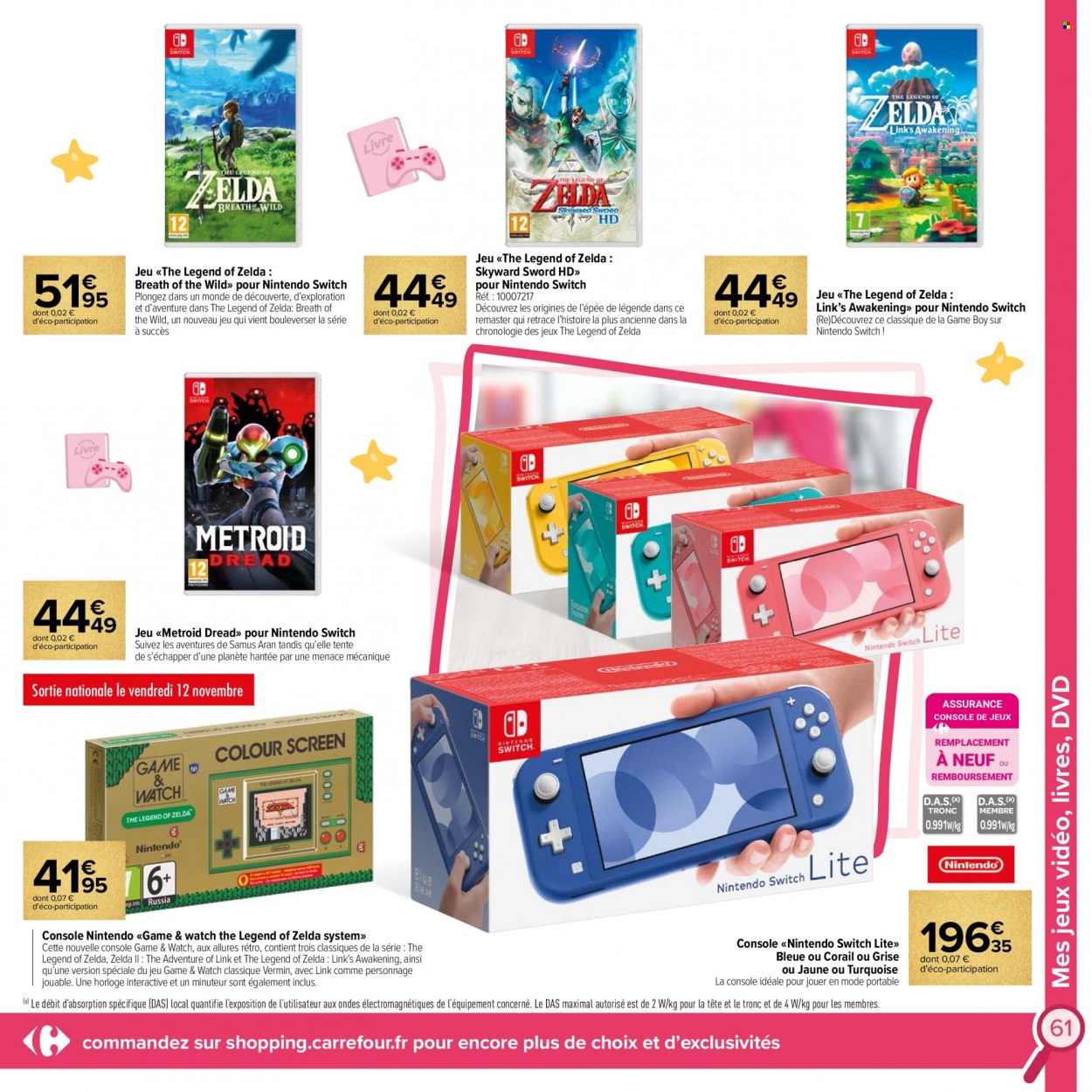 Catalogue Carrefour Hypermarchés - 12/10/2021 - 01/12/2021. Page 61