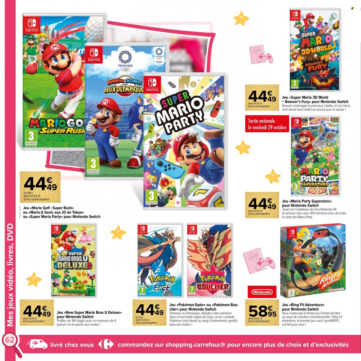 Catalogue Carrefour Hypermarchés - 12/10/2021 - 01/12/2021. Page 62