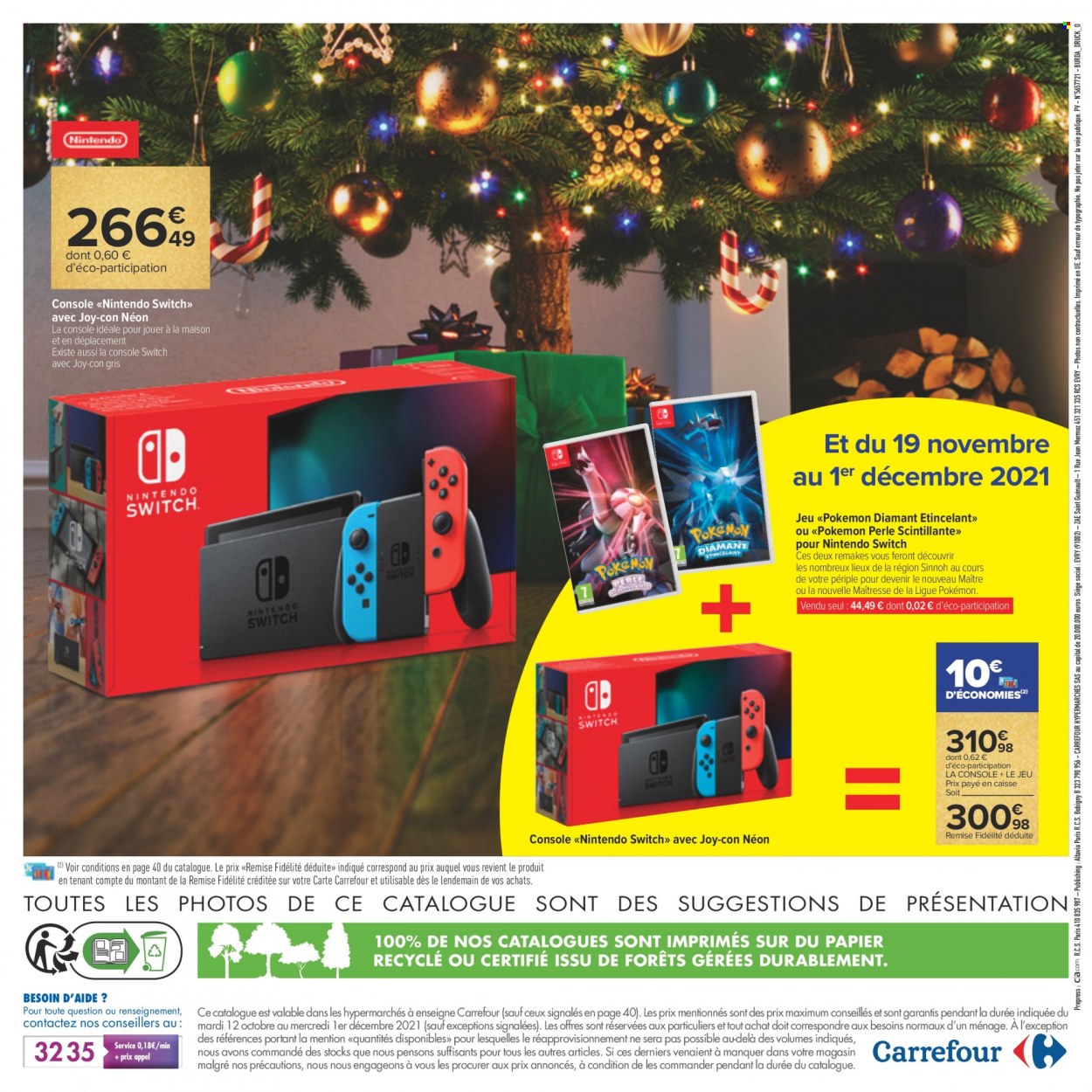 Catalogue Carrefour Hypermarchés - 12/10/2021 - 01/12/2021. Page 64