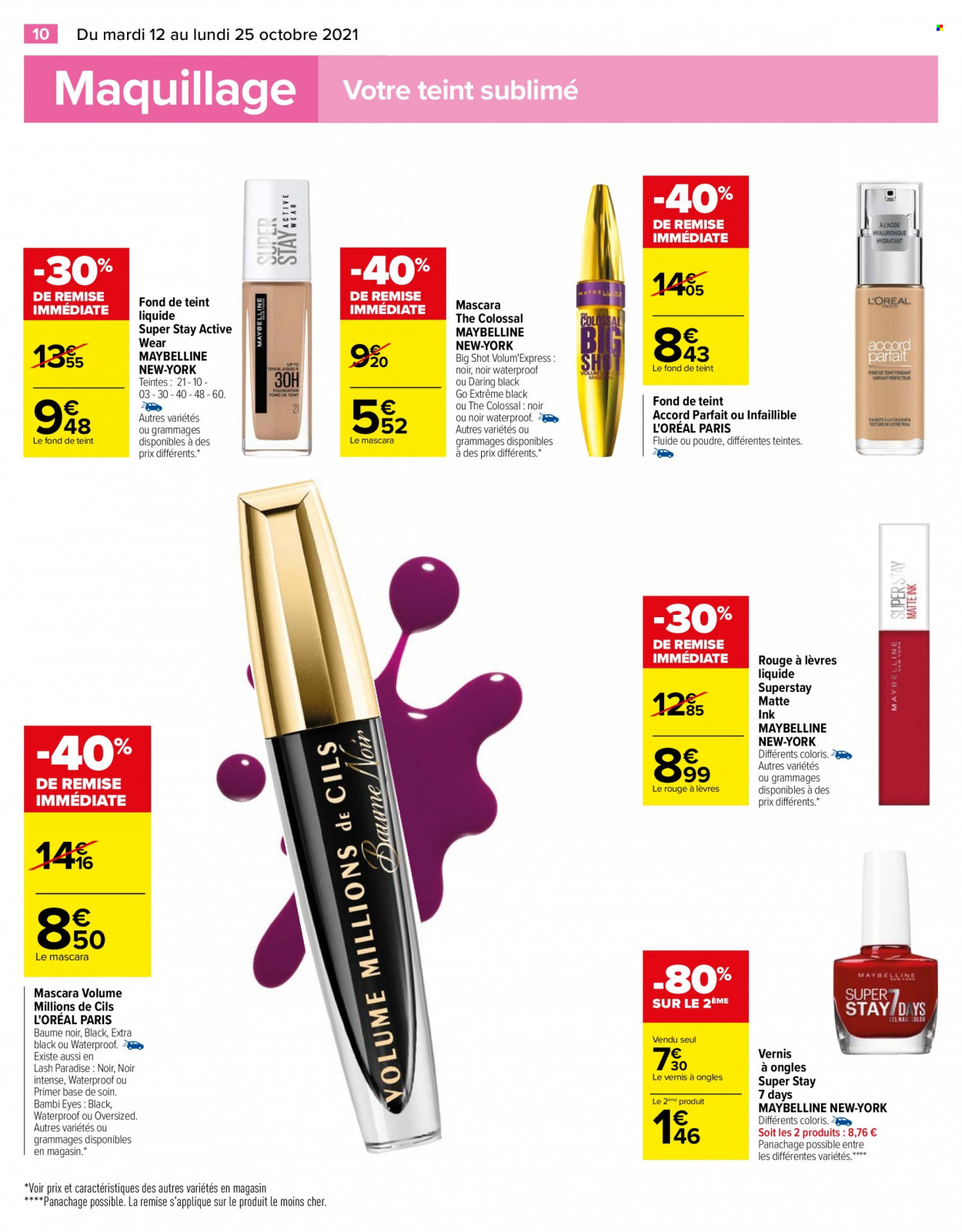 Catalogue Carrefour Hypermarchés - 12/10/2021 - 25/10/2021. Page 10