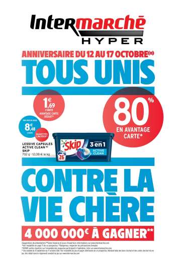 Catalogue Intermarché Hyper - 12/10/2021 - 17/10/2021.