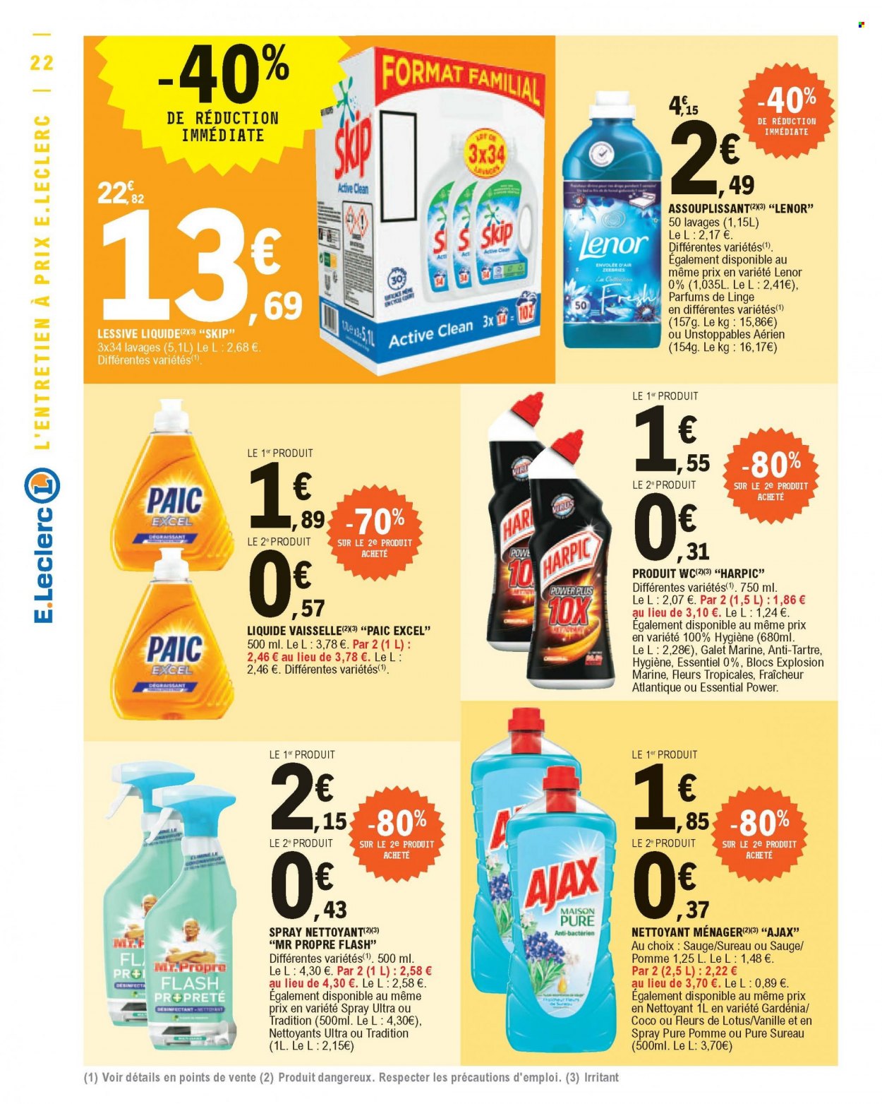 Catalogue E.Leclerc - 05/10/2021 - 16/10/2021. Page 22
