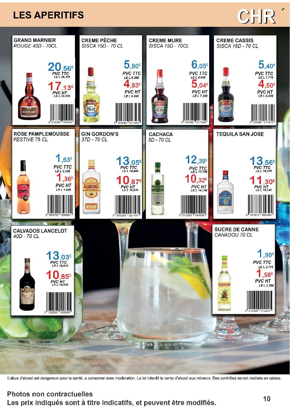 thumbnail - Catalogue E.Leclerc - 28/02/2021 - 01/03/2022 - Produits soldés - pamplemousse, sucre, calvados, gin, Grand Marnier, tequila. Page 13.