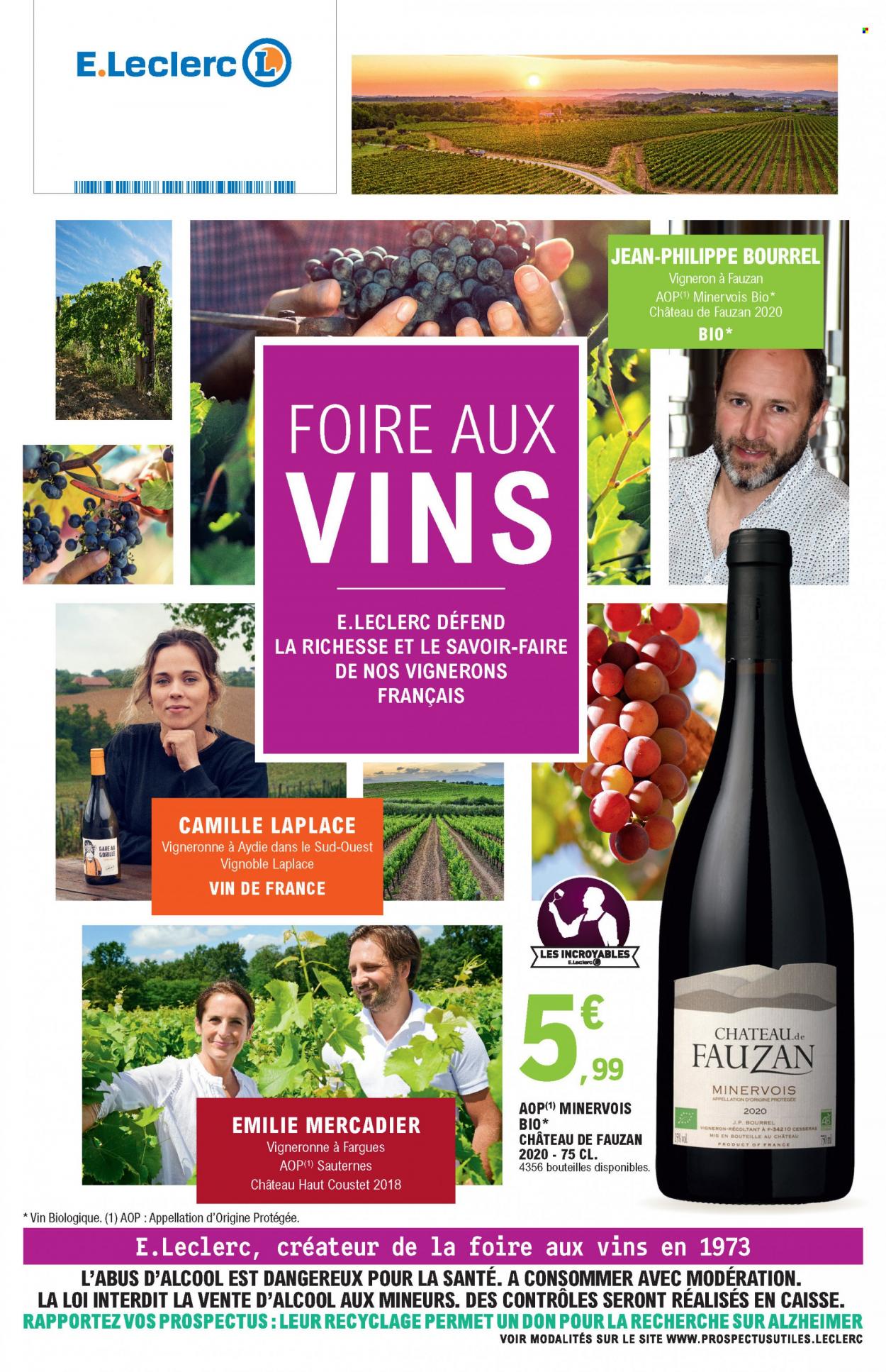 Catalogue E.Leclerc - 25/09/2021 - 10/10/2021. Page 1