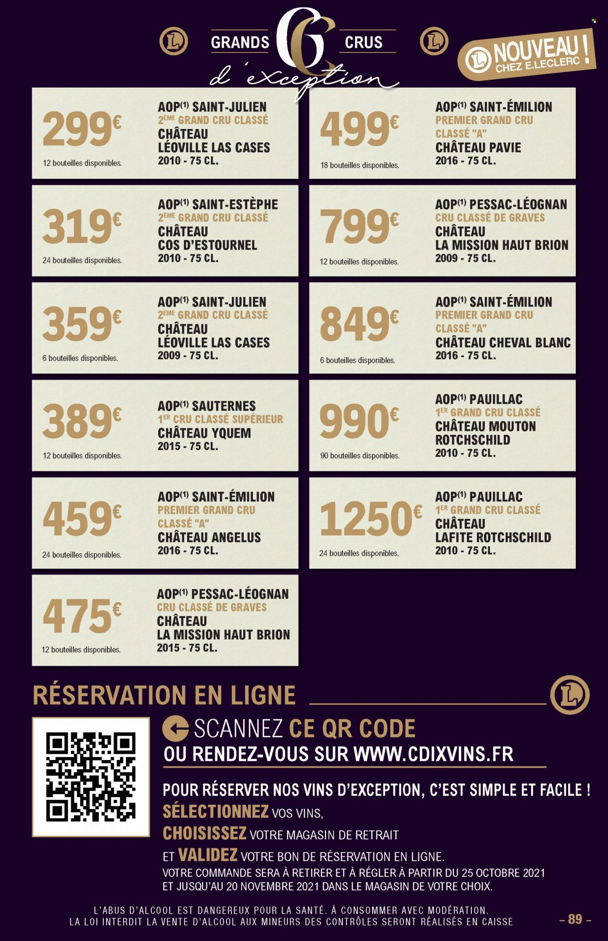 Catalogue E.Leclerc - 25/09/2021 - 10/10/2021. Page 89
