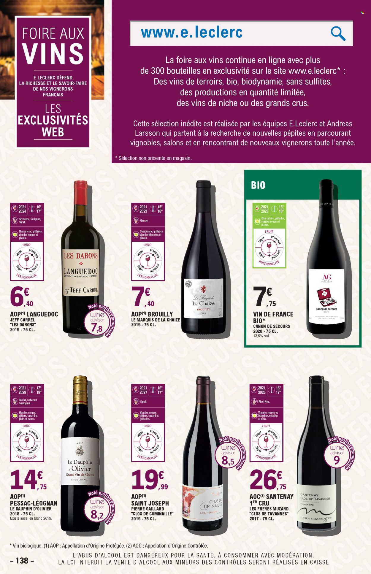 Catalogue E.Leclerc - 25/09/2021 - 10/10/2021. Page 138