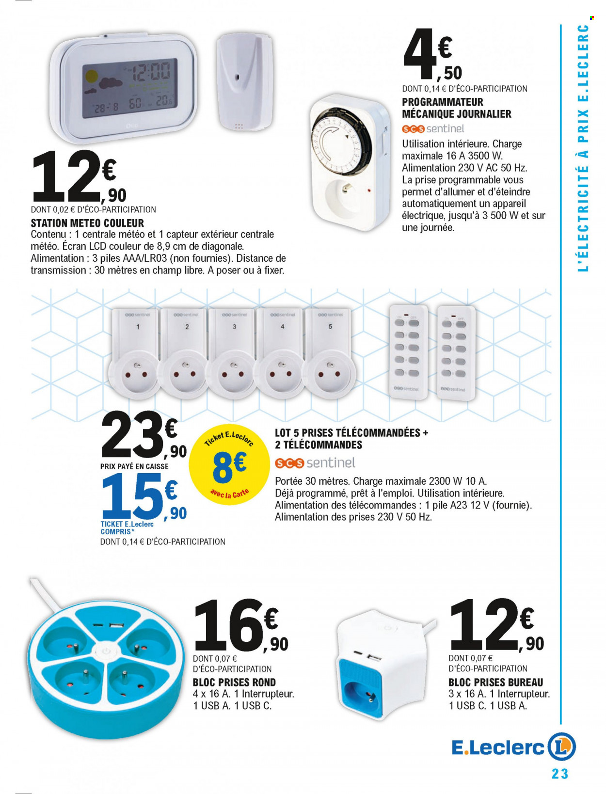 Catalogue E.Leclerc - 28/09/2021 - 10/10/2021. Page 23
