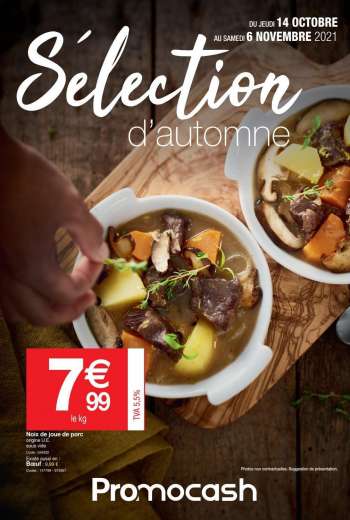Catalogue Promocash - 14/10/2021 - 06/11/2021.