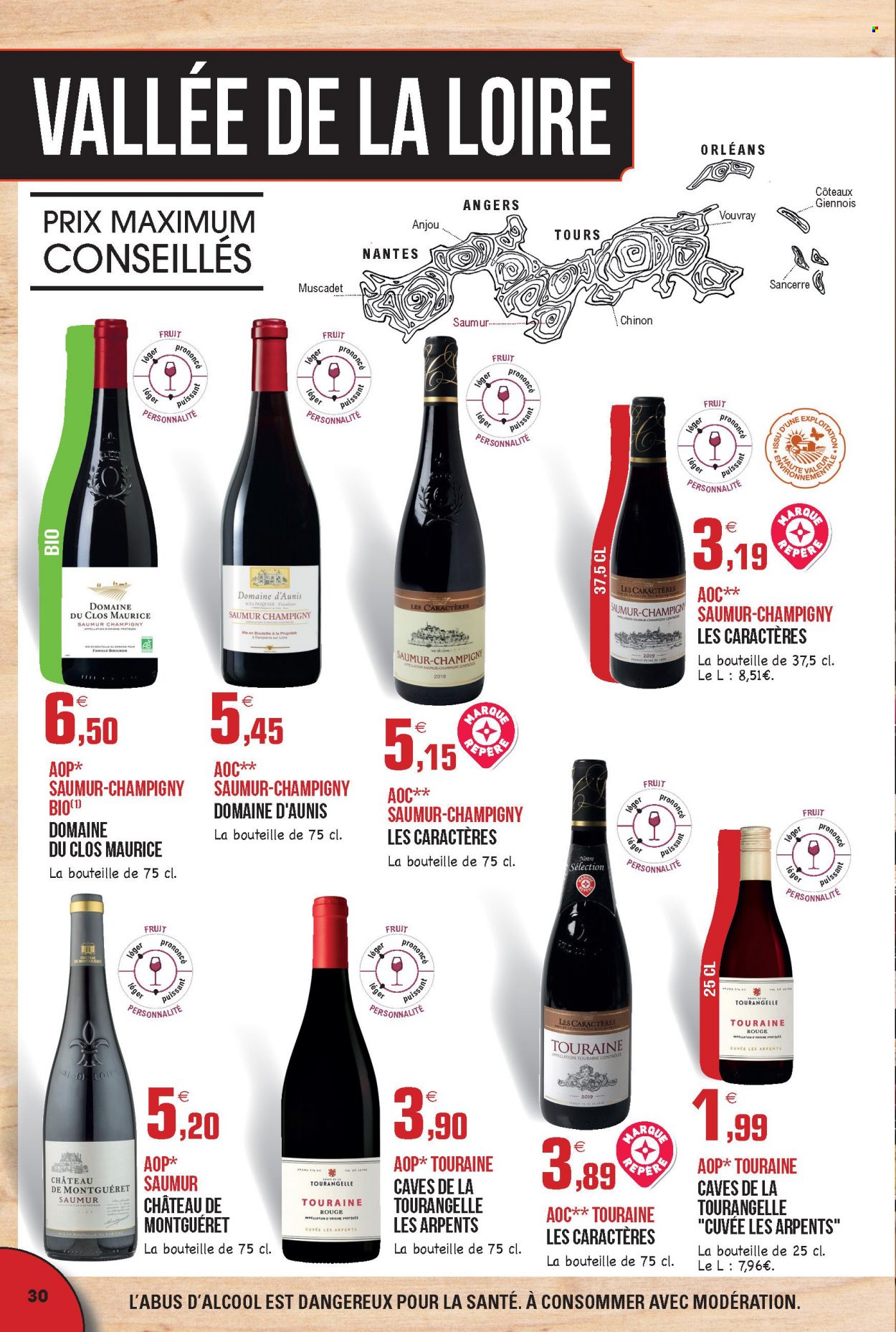 thumbnail - Catalogue E.Leclerc - 30/08/2021 - 31/12/2022 - Produits soldés - champagne. Page 30.