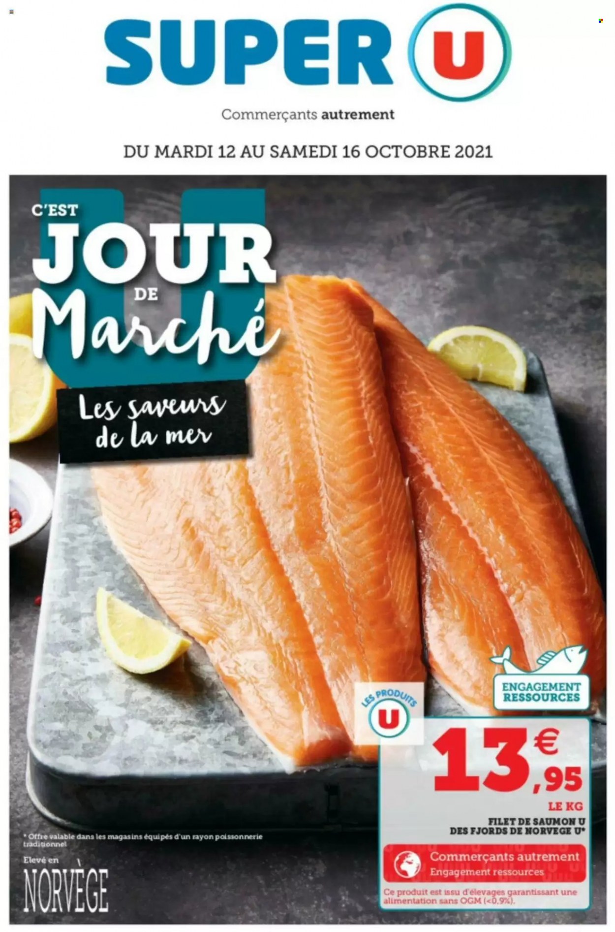 Catalogue SUPER U - 12/10/2021 - 16/10/2021. Page 1