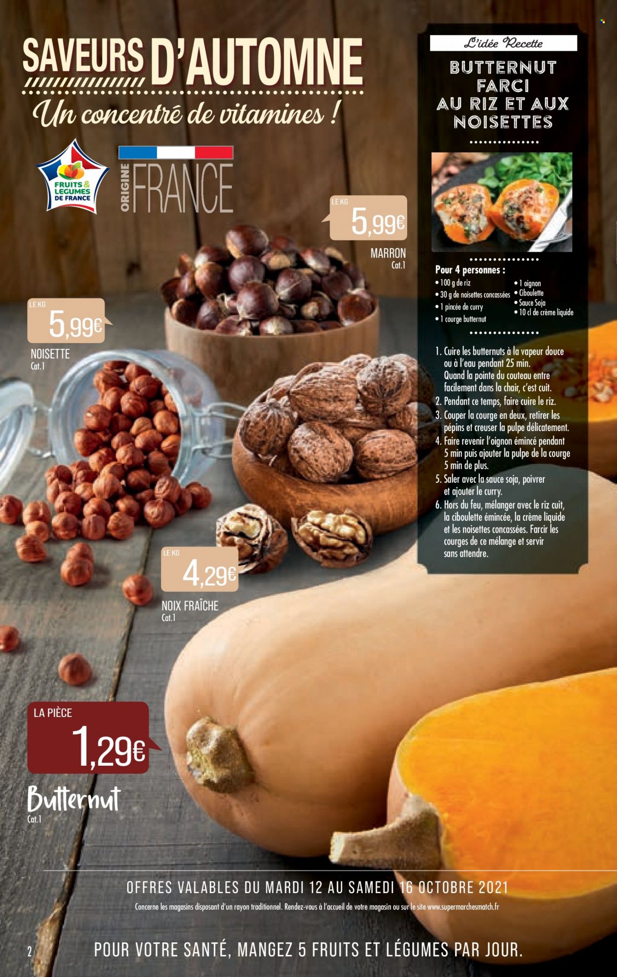 Catalogue Supermarché Match - 12/10/2021 - 24/10/2021. Page 2
