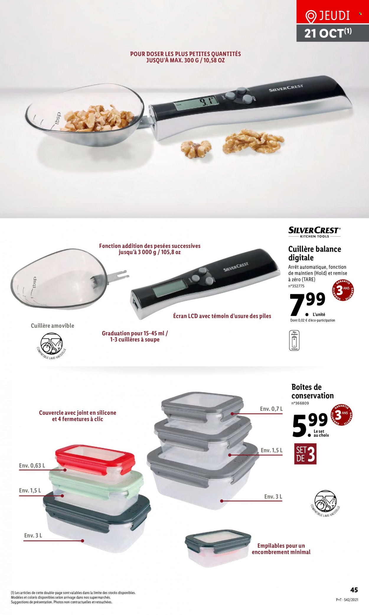 Catalogue Lidl - 20/10/2021 - 26/10/2021. Page 47