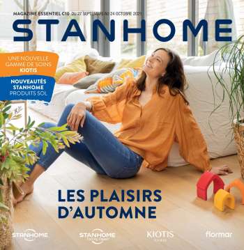 Catalogue Stanhome - 27/09/2021 - 24/10/2021.