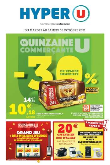 Catalogue HYPER U - 05/10/2021 - 16/10/2021.