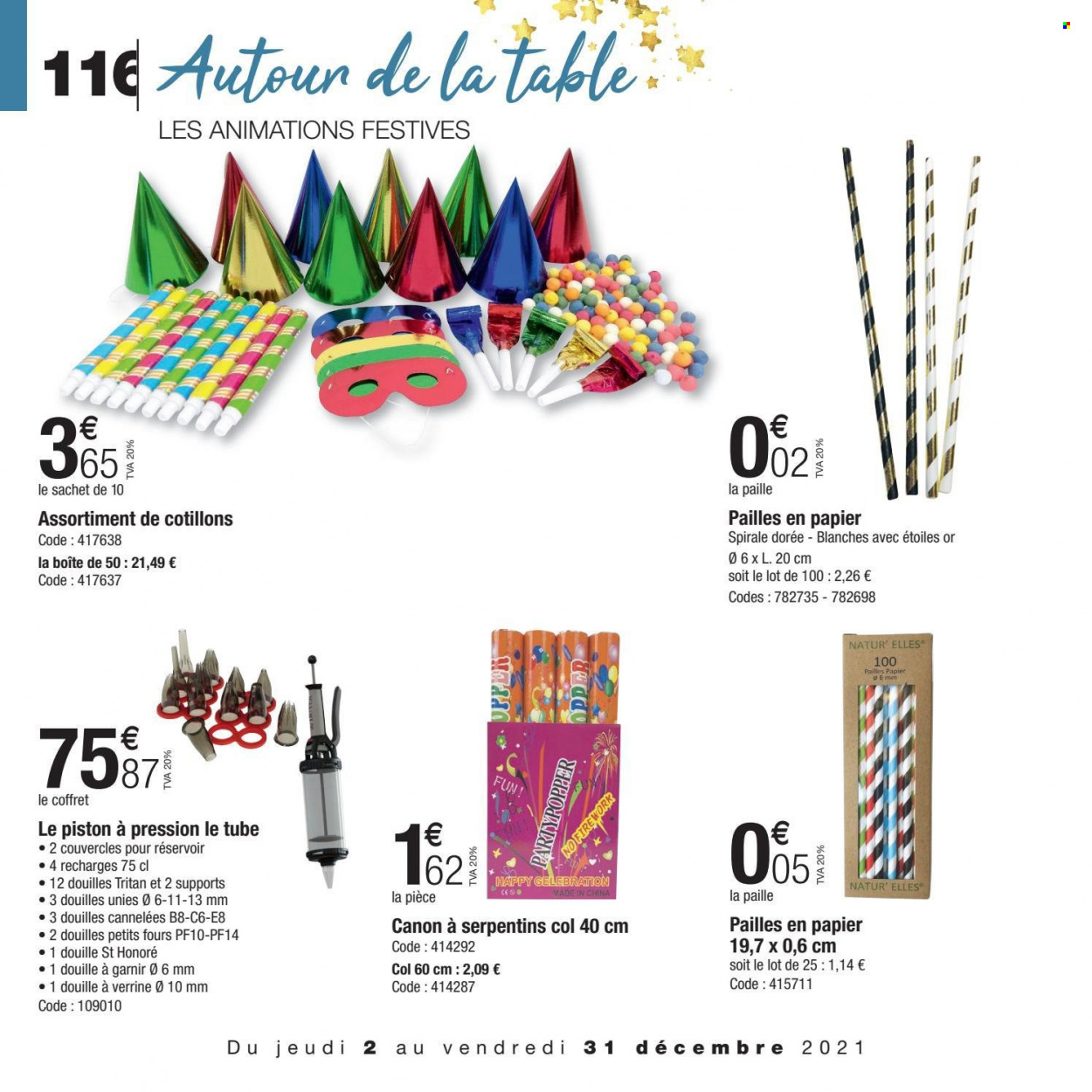 Catalogue Promocash - 02/12/2021 - 31/12/2021. Page 116