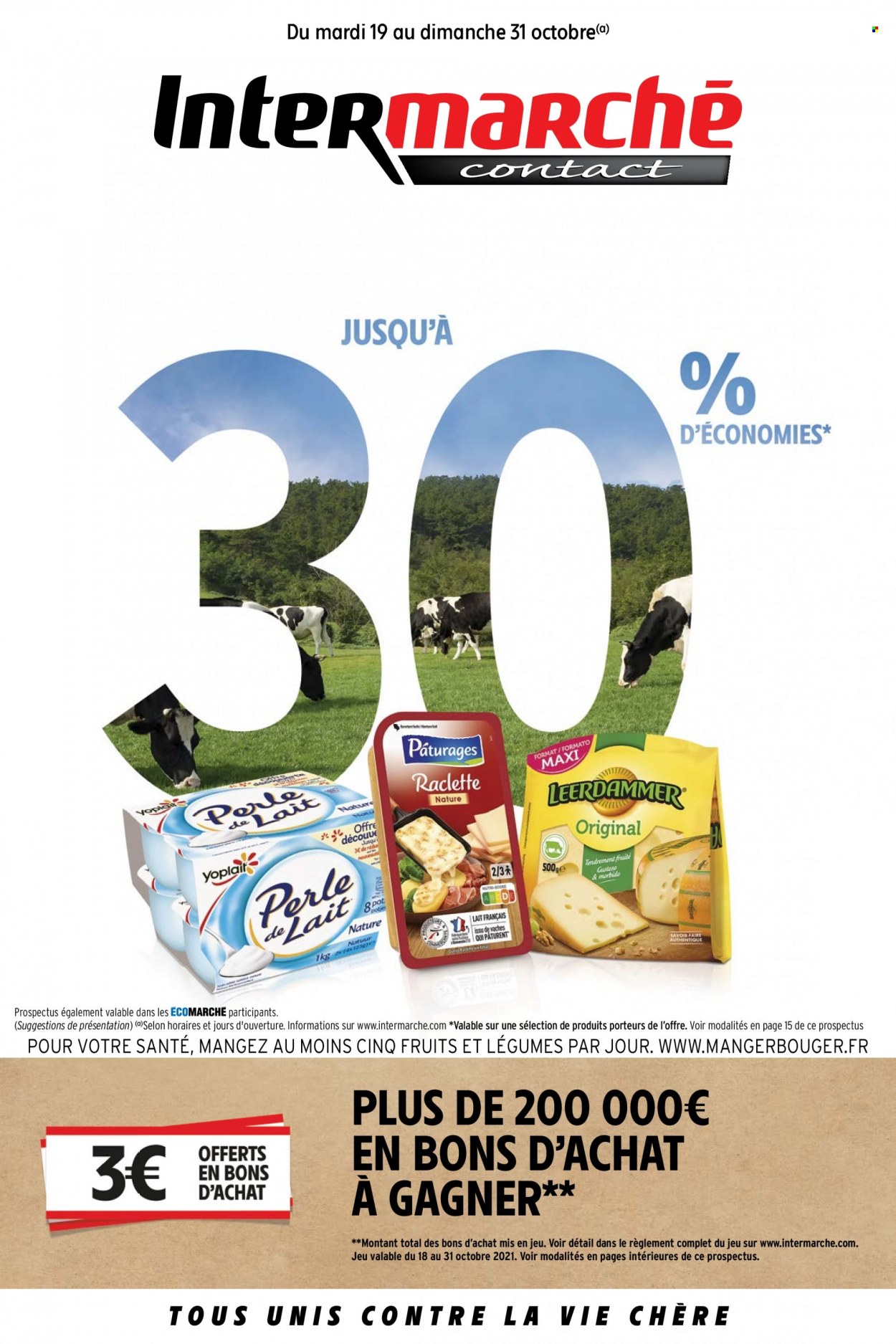 Catalogue Intermarché Contact - 19/10/2021 - 31/10/2021. Page 1