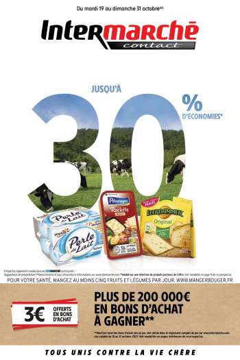 Catalogue Intermarché Contact - 19/10/2021 - 31/10/2021.