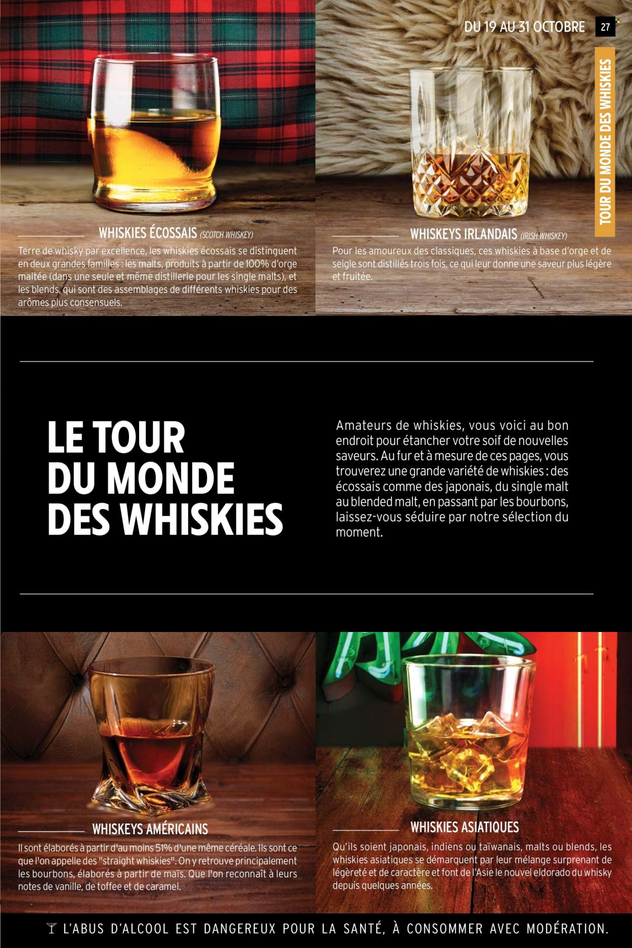 thumbnail - Catalogue Intermarché Contact - 19/10/2021 - 31/10/2021 - Produits soldés - whisky. Page 27.