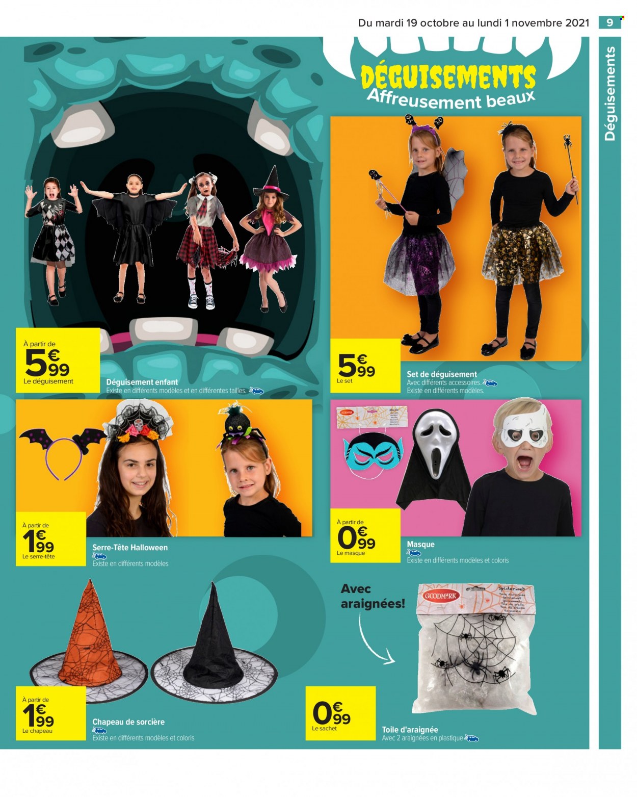 Catalogue Carrefour Hypermarchés - 19/10/2021 - 01/11/2021. Page 9