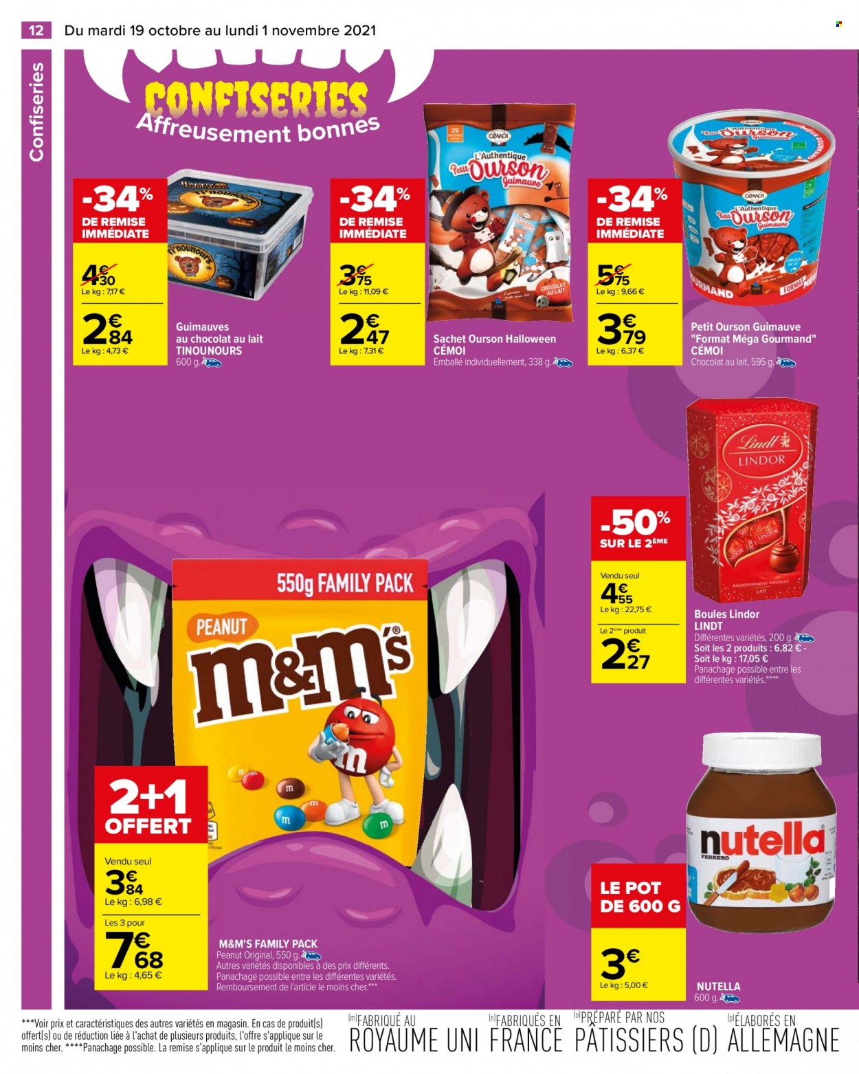 Catalogue Carrefour Hypermarchés - 19/10/2021 - 01/11/2021. Page 12