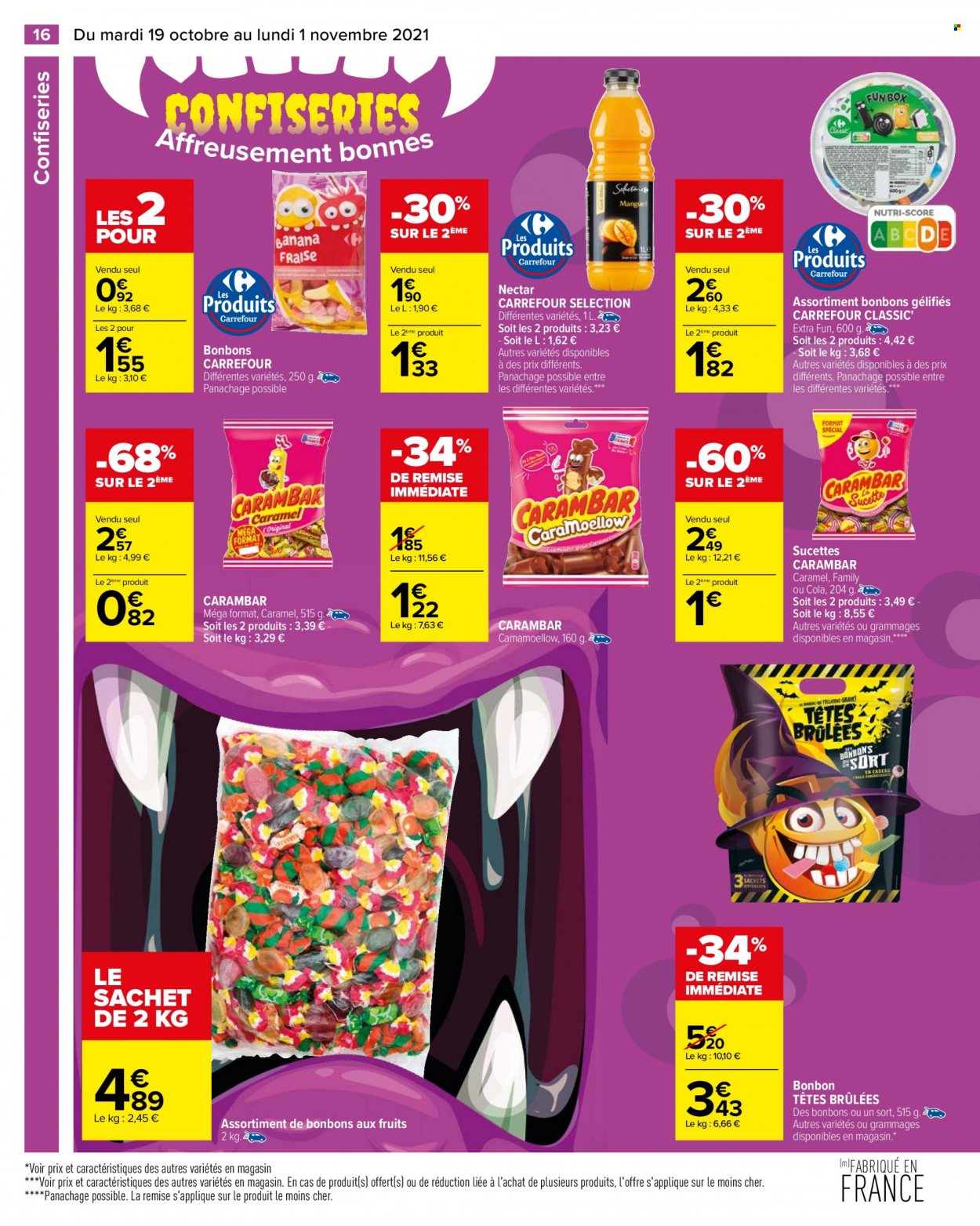 Catalogue Carrefour Hypermarchés - 19/10/2021 - 01/11/2021. Page 16