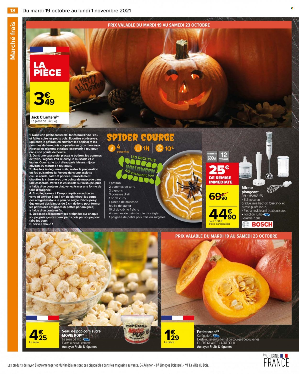 Catalogue Carrefour Hypermarchés - 19/10/2021 - 01/11/2021. Page 18
