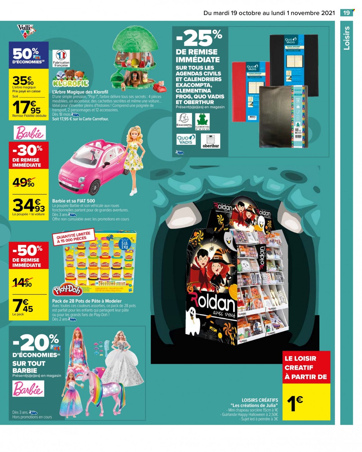 Catalogue Carrefour Hypermarchés - 19/10/2021 - 01/11/2021. Page 19
