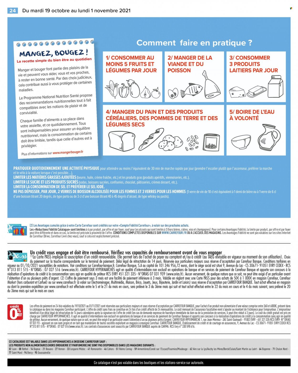 Catalogue Carrefour Hypermarchés - 19/10/2021 - 01/11/2021. Page 24
