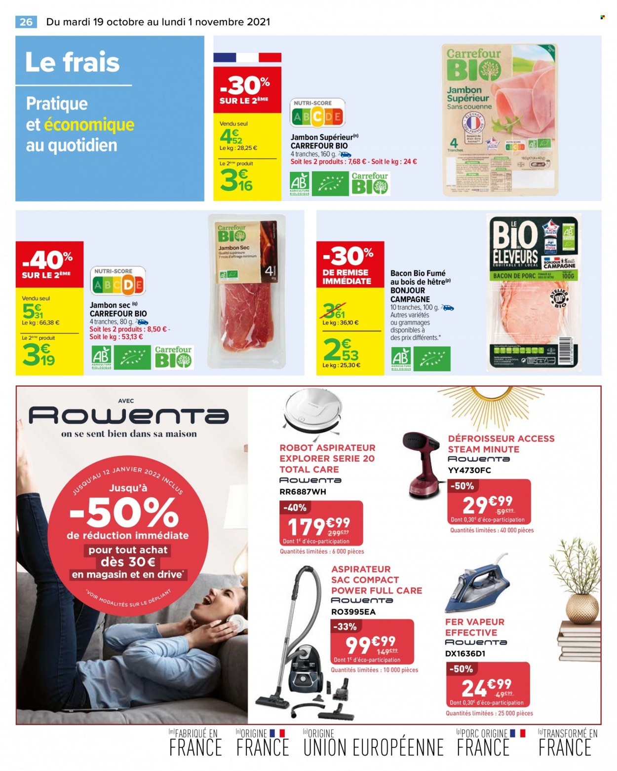 Catalogue Carrefour Hypermarchés - 19/10/2021 - 01/11/2021. Page 26