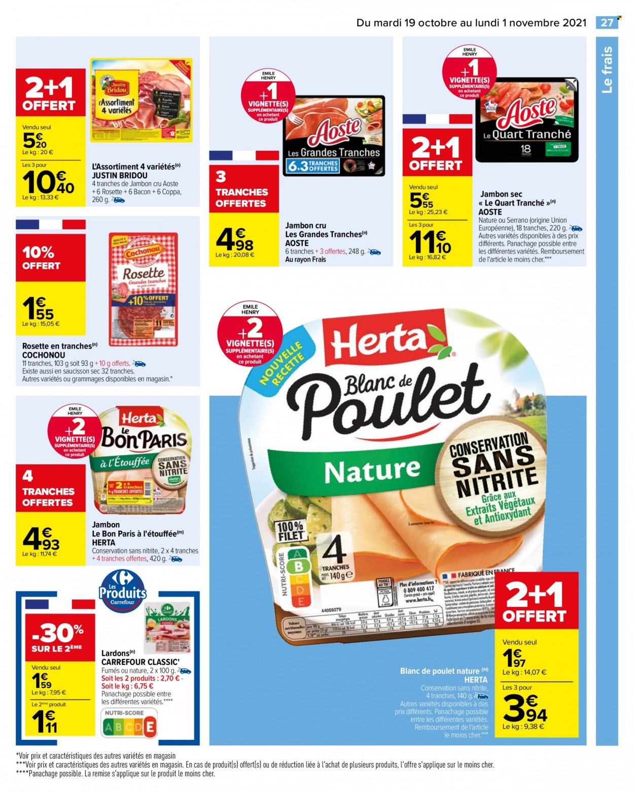 Catalogue Carrefour Hypermarchés - 19/10/2021 - 01/11/2021. Page 27