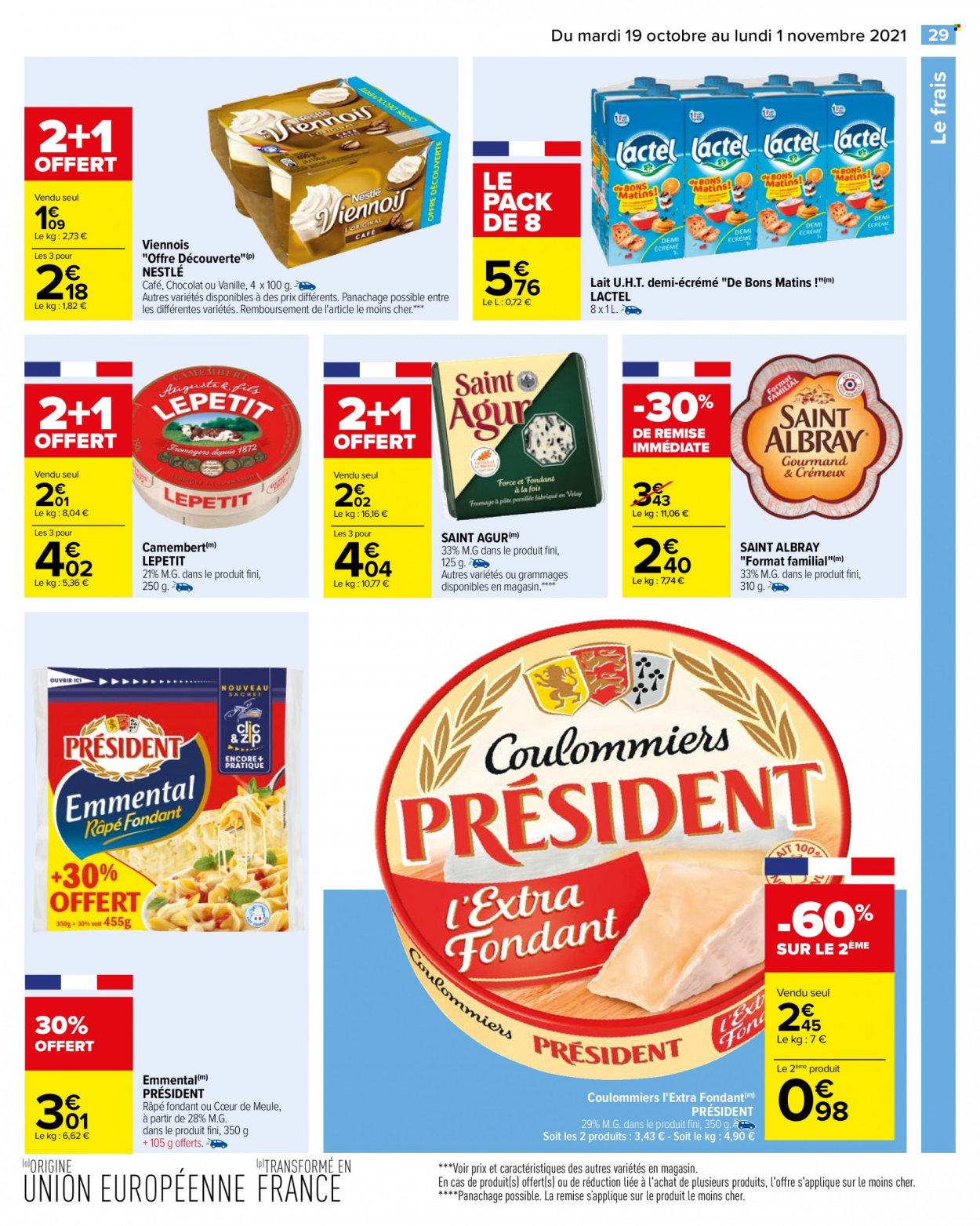 Catalogue Carrefour Hypermarchés - 19/10/2021 - 01/11/2021. Page 29