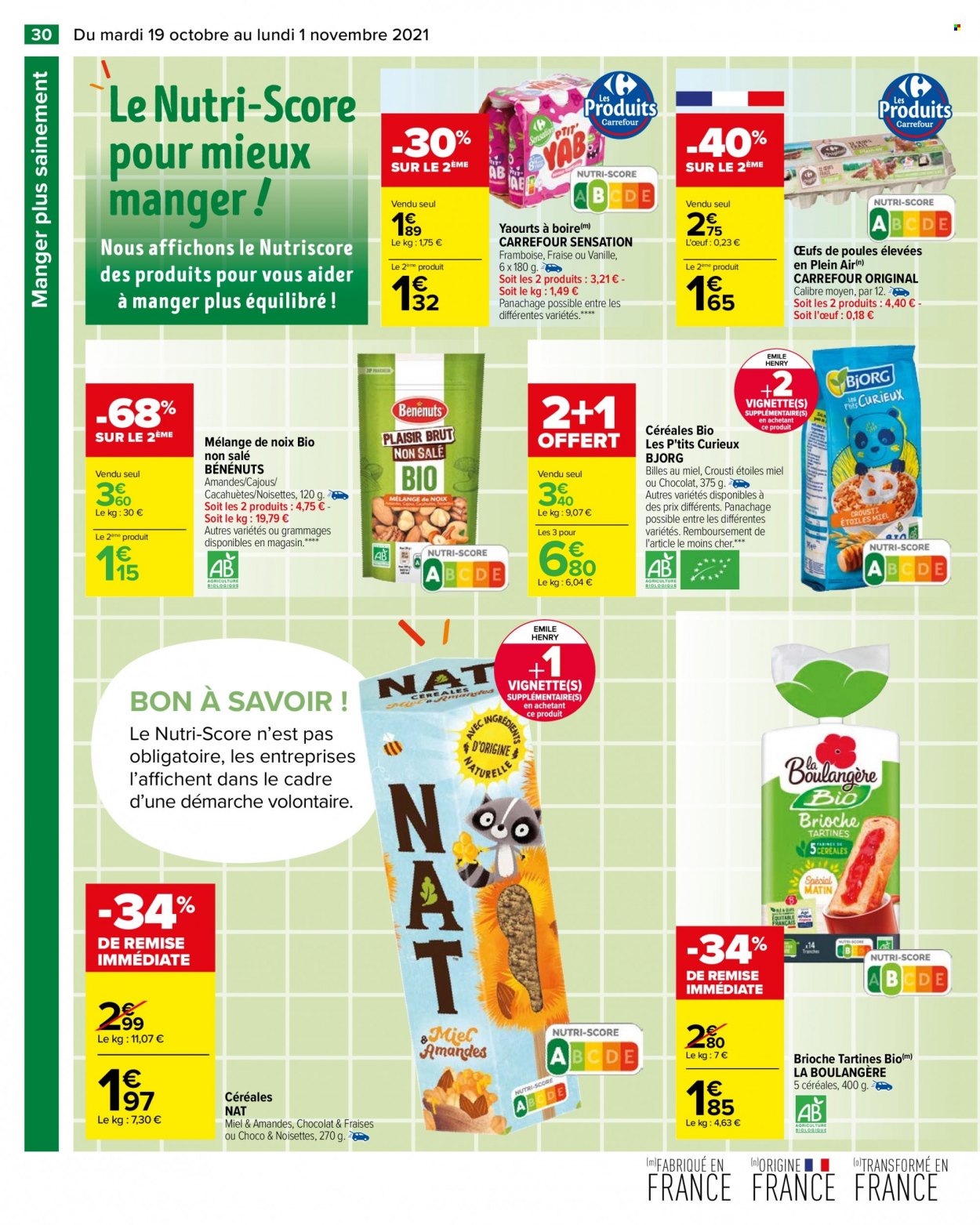 Catalogue Carrefour Hypermarchés - 19/10/2021 - 01/11/2021. Page 30