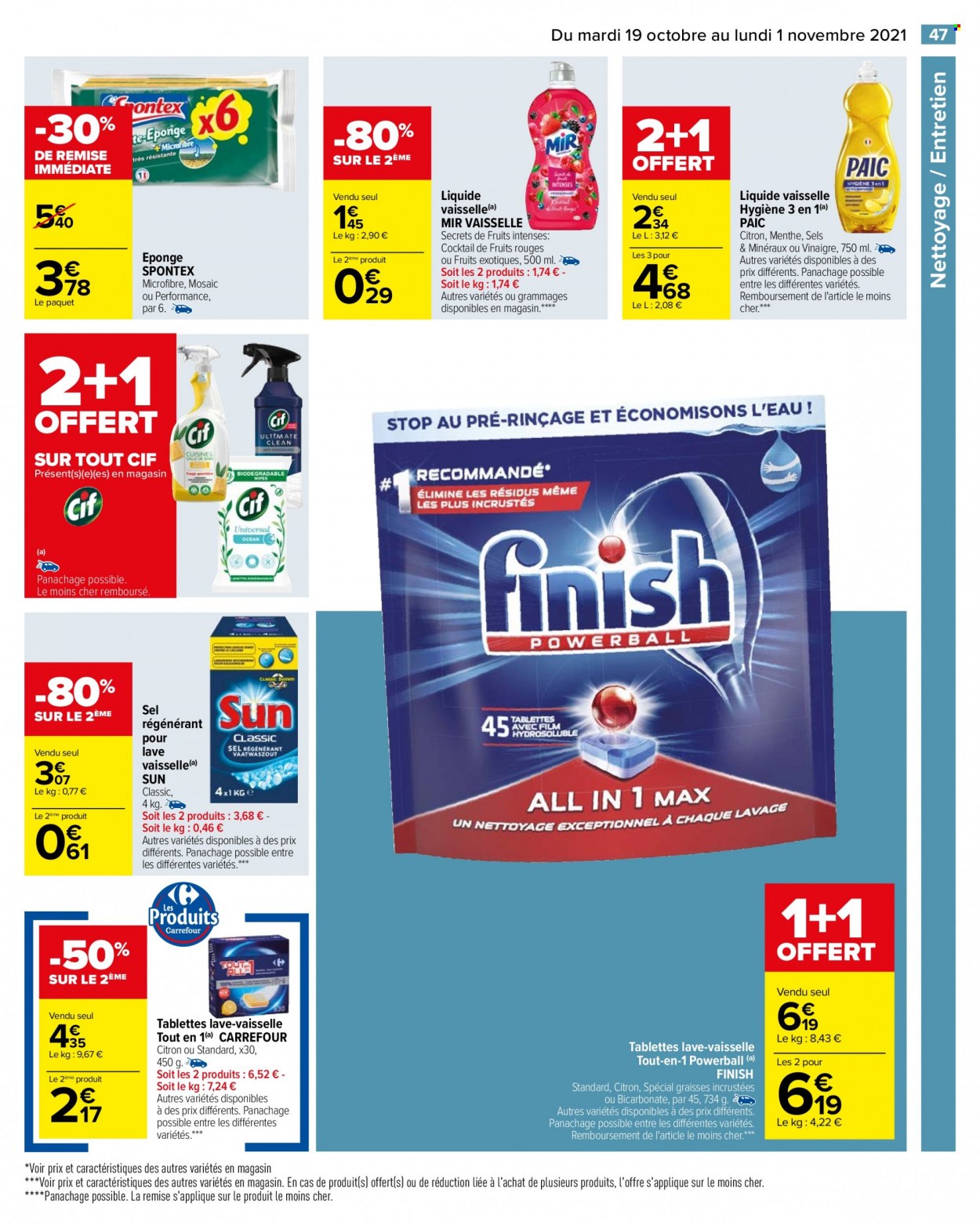 Catalogue Carrefour Hypermarchés - 19/10/2021 - 01/11/2021. Page 47