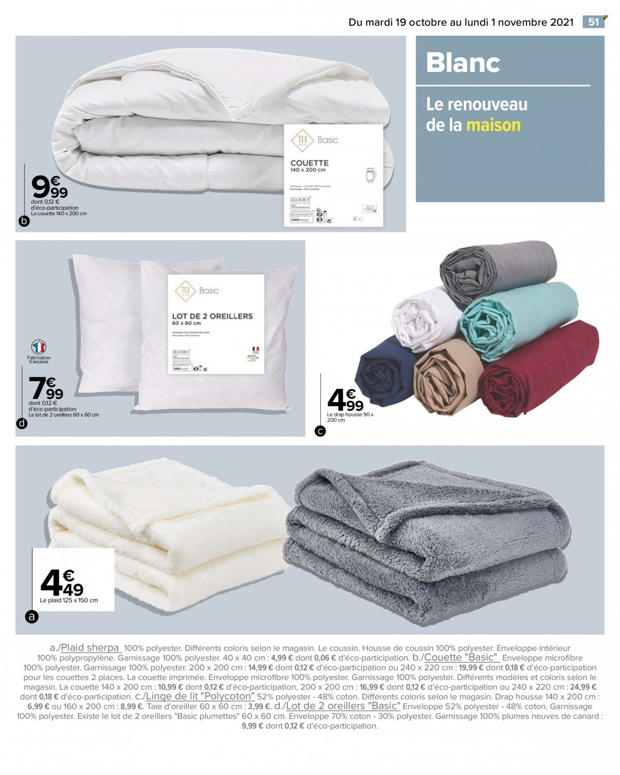 Catalogue Carrefour Hypermarchés - 19/10/2021 - 01/11/2021. Page 51
