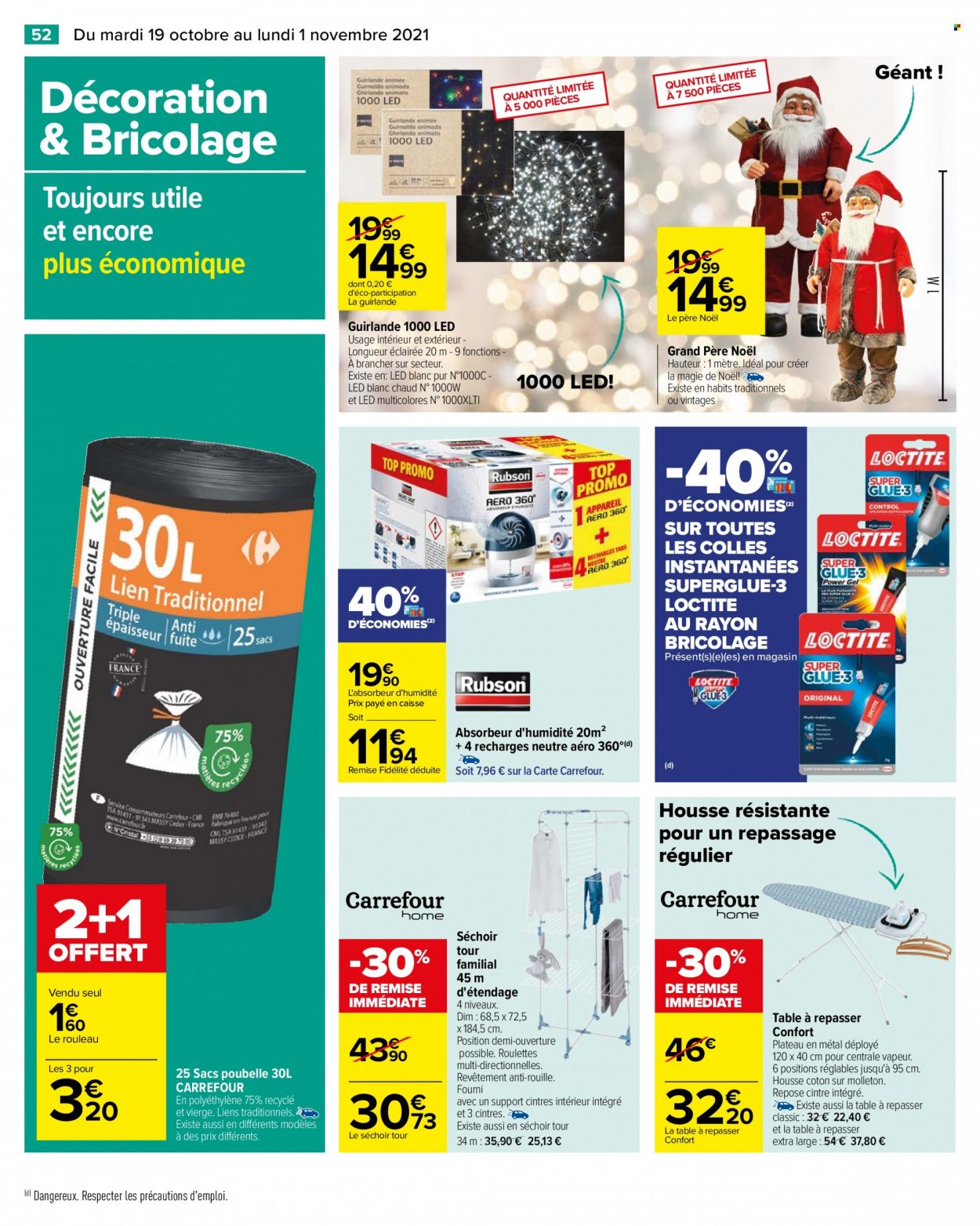 Catalogue Carrefour Hypermarchés - 19/10/2021 - 01/11/2021. Page 52